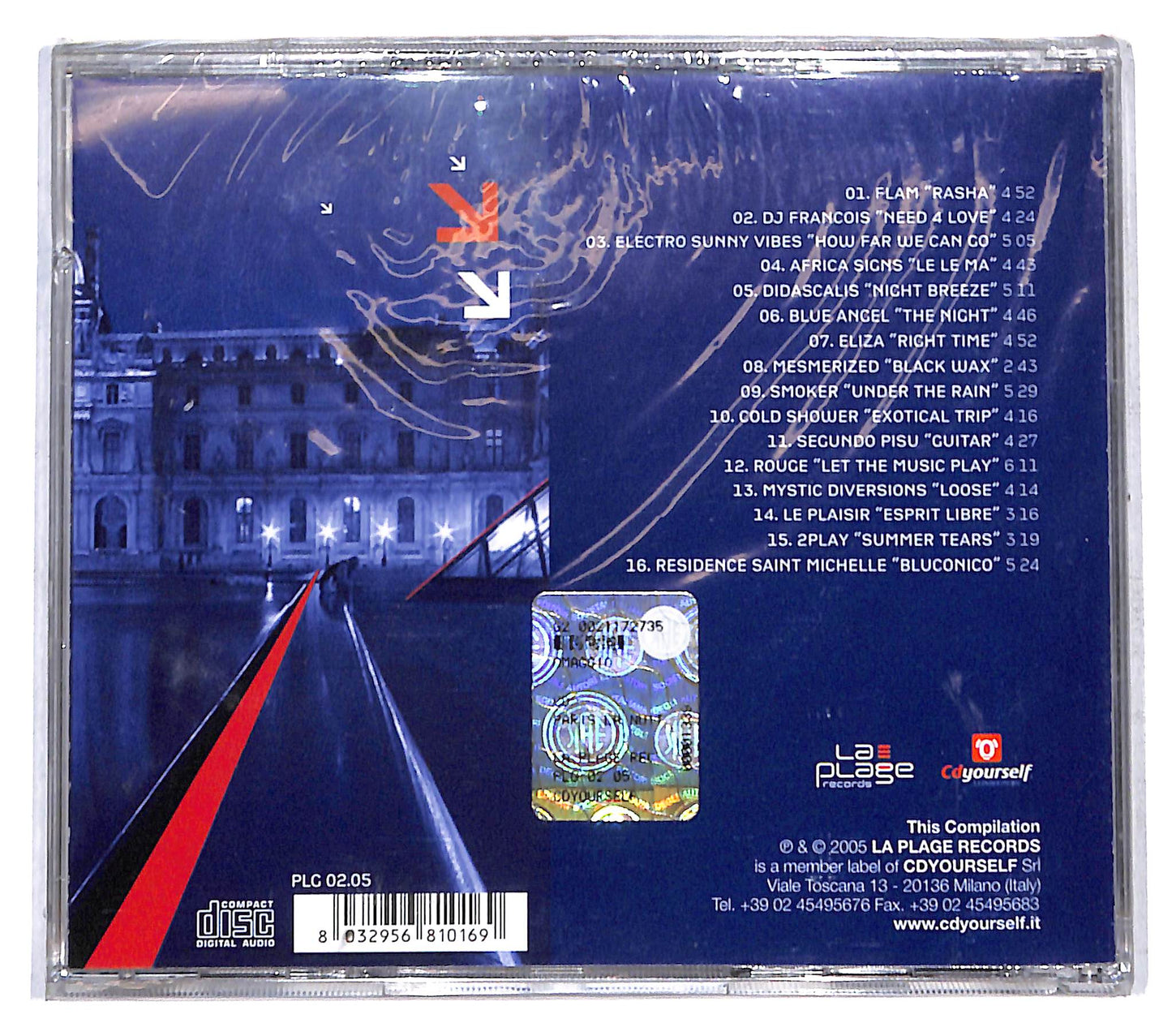 EBOND Various - Paris La Nuit CD CD141323