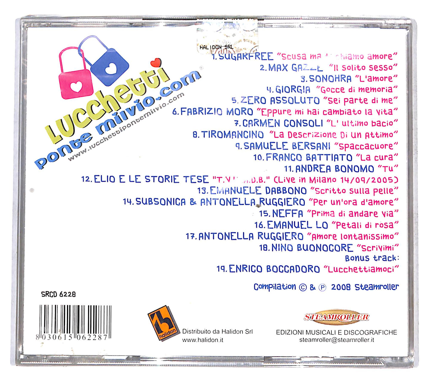 EBOND Various - Lucchetti Ponte Milvio.Com CD CD141502