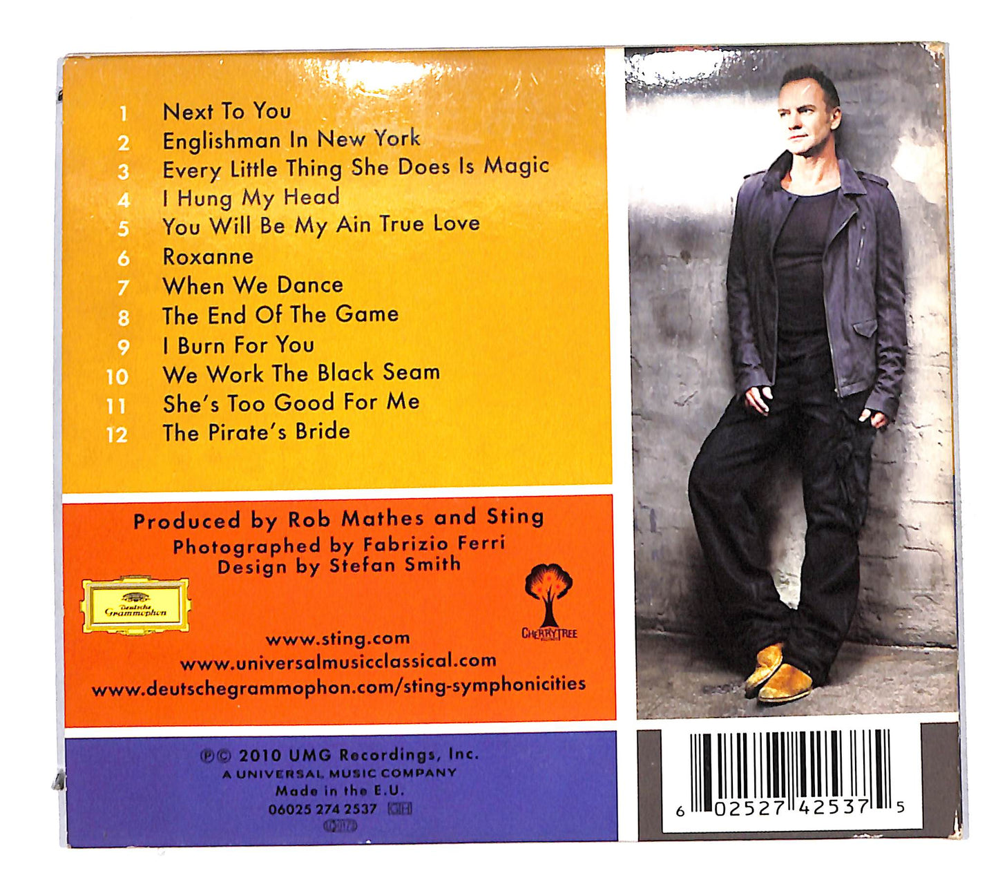 EBOND Sting - Symphonicities DIGIPACK CD CD141530