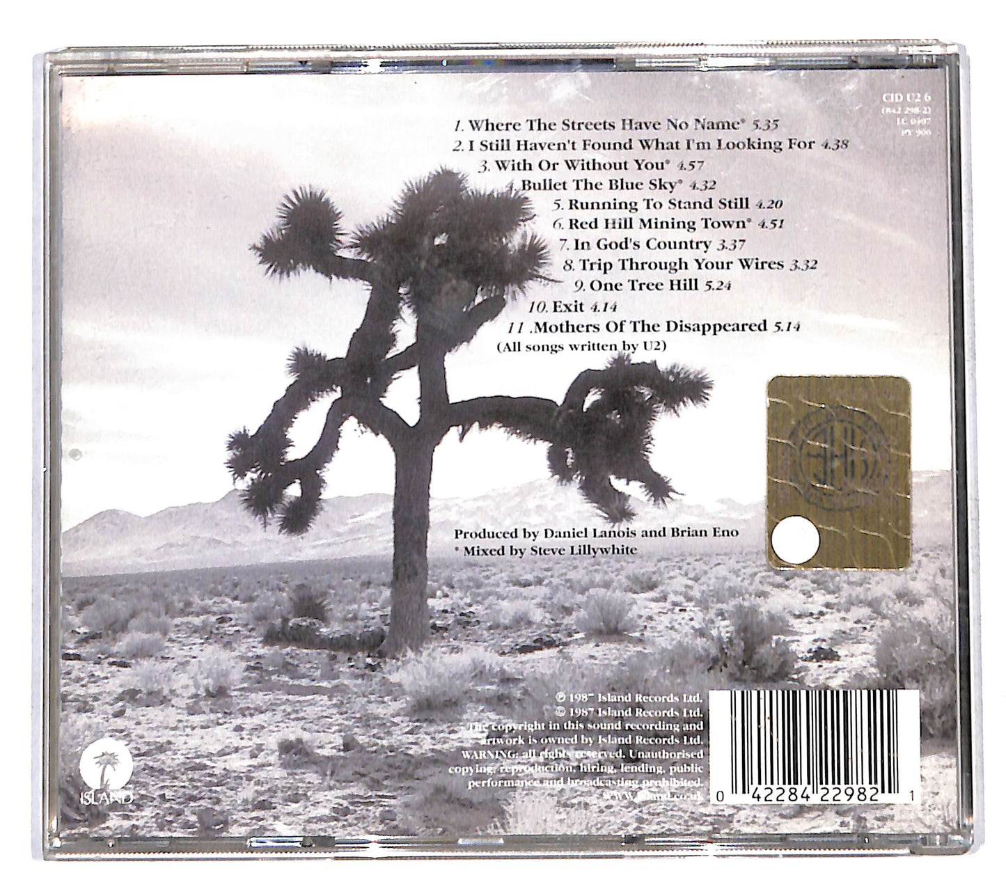 EBOND U2 - The Joshua Tree CD CD141532
