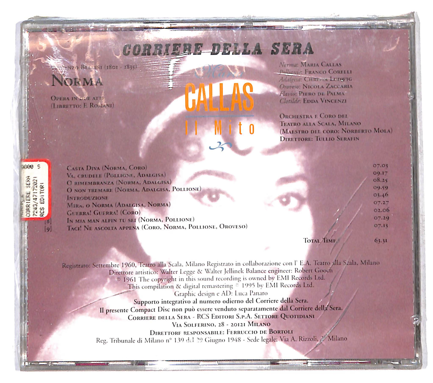 EBOND Bellini - Maria Callas - Norma CD CD141535