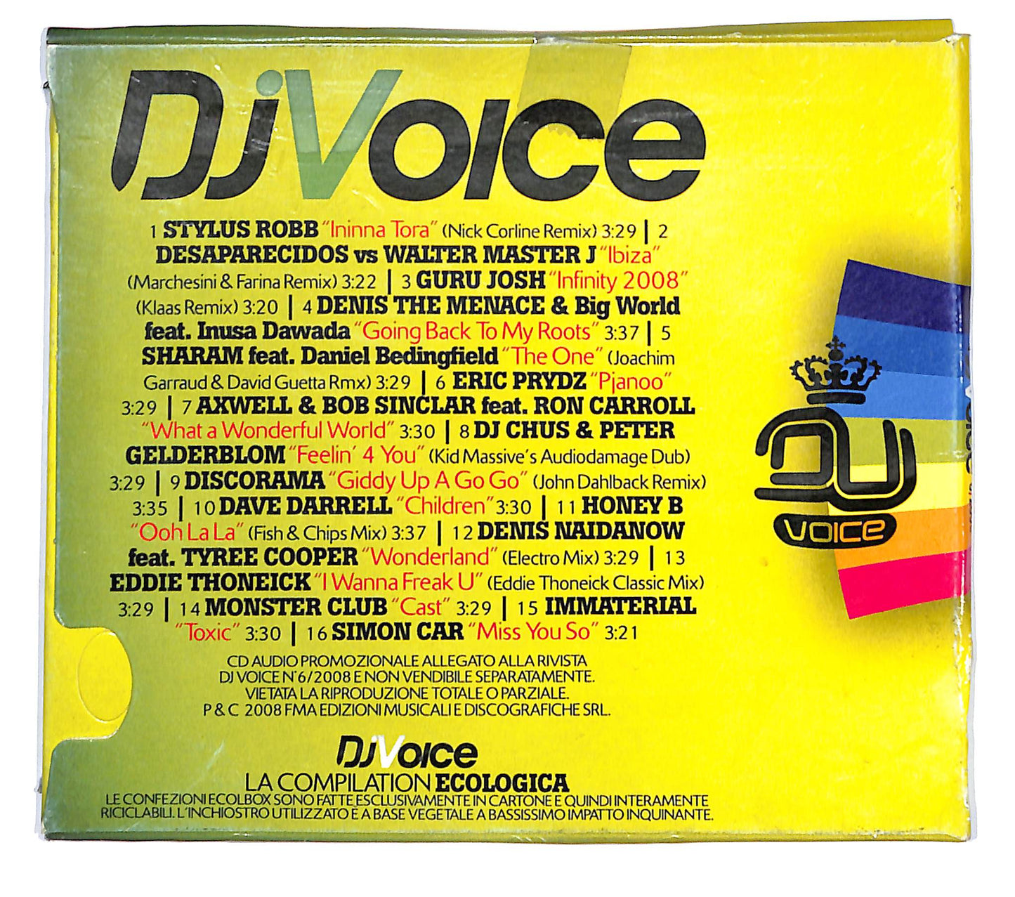 EBOND Various - DJ Voice Compilation Volume 6/2008 CD CD141604