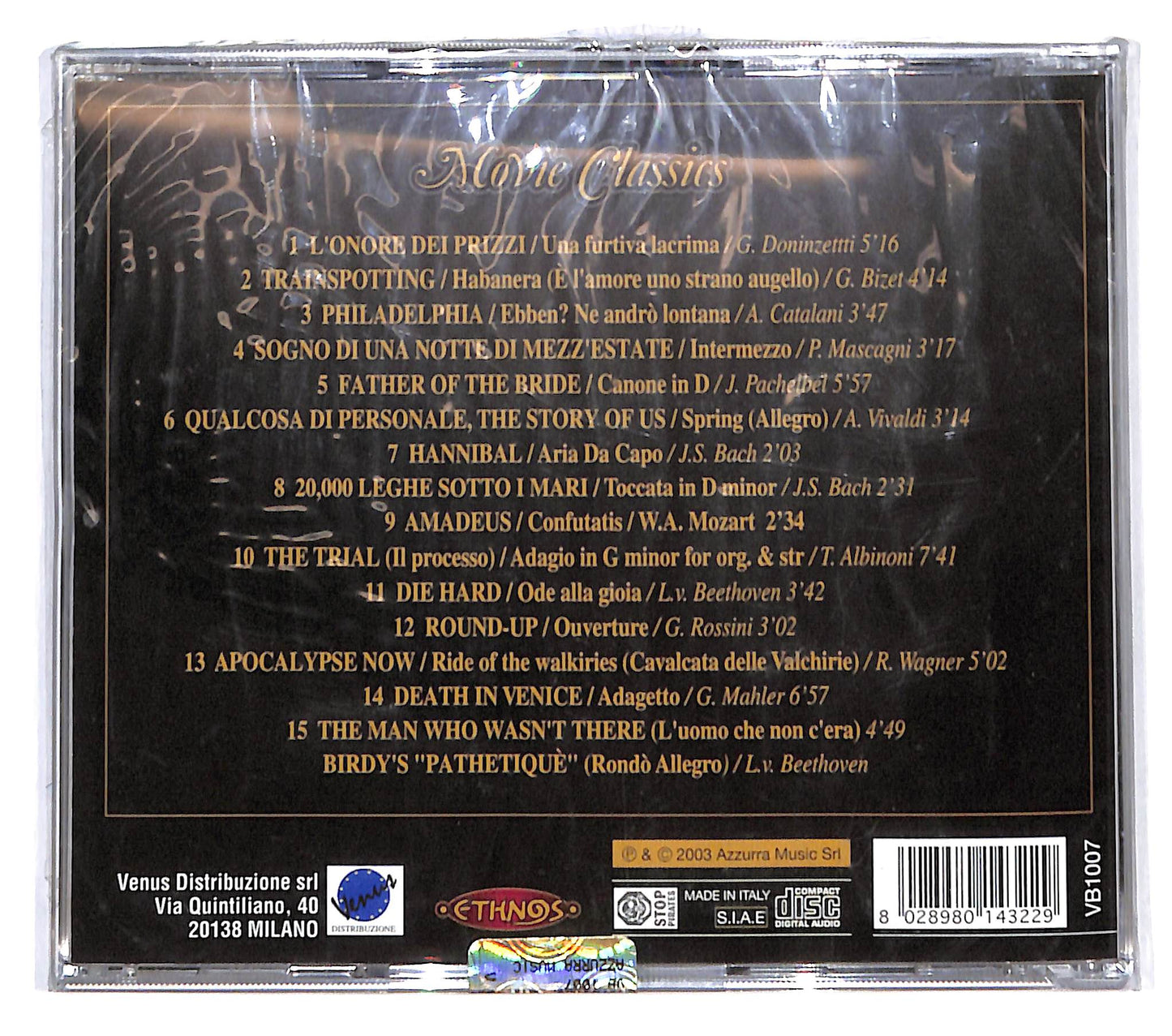 EBOND Various - Movie Classics CD CD141617