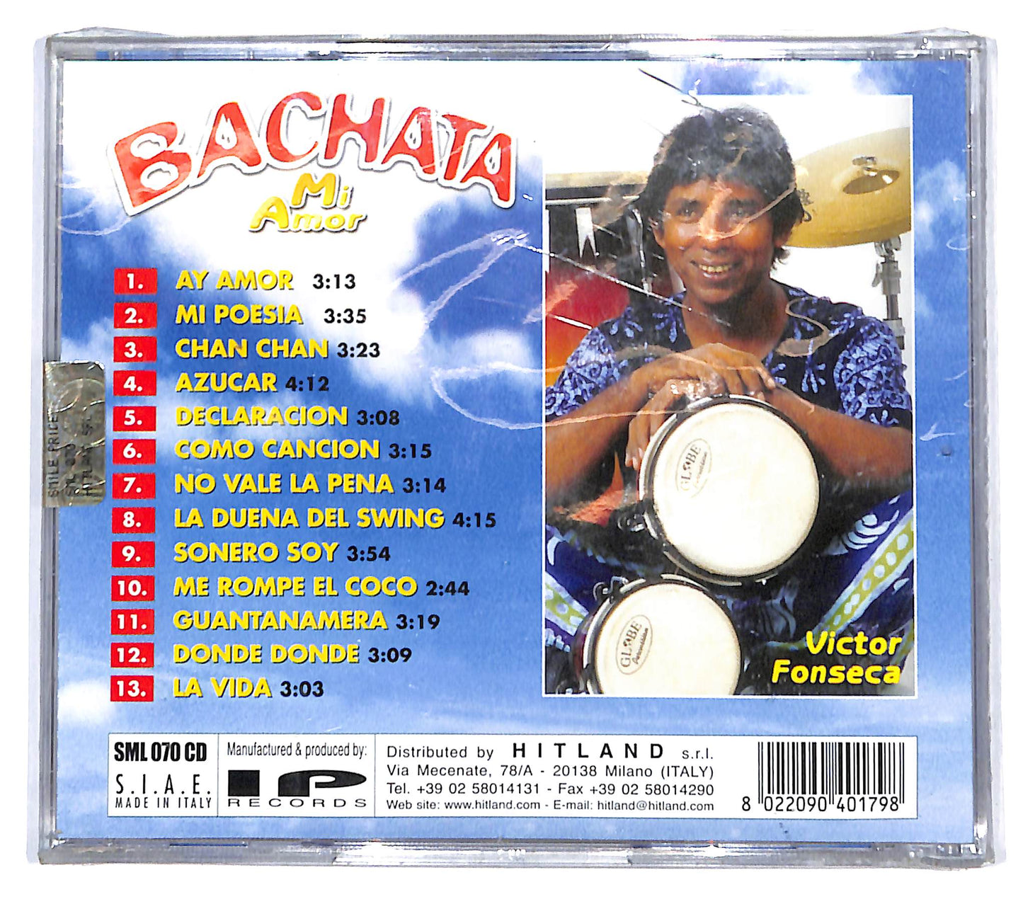 EBOND Victor Fonseca - Bachata Mi Amor CD CD141627