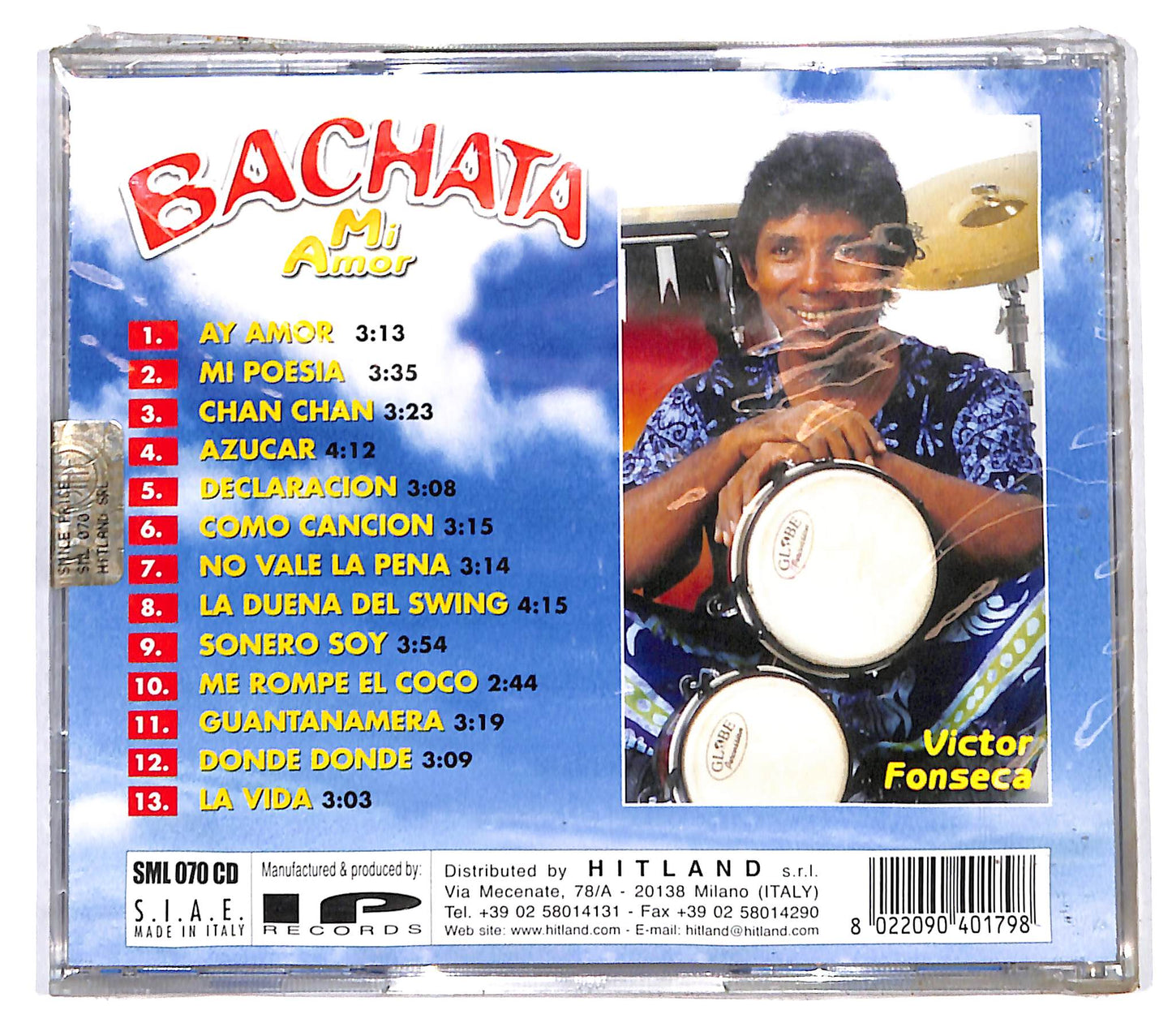 EBOND Victor Fonseca - Bachata Mi Amor CD CD141711