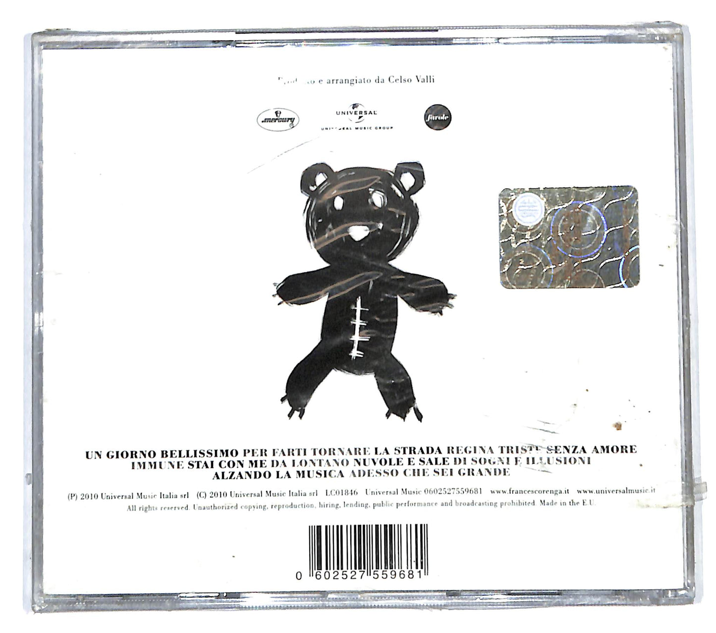 EBOND Francesco Renga - Un Giorno Bellissimo CD CD141805