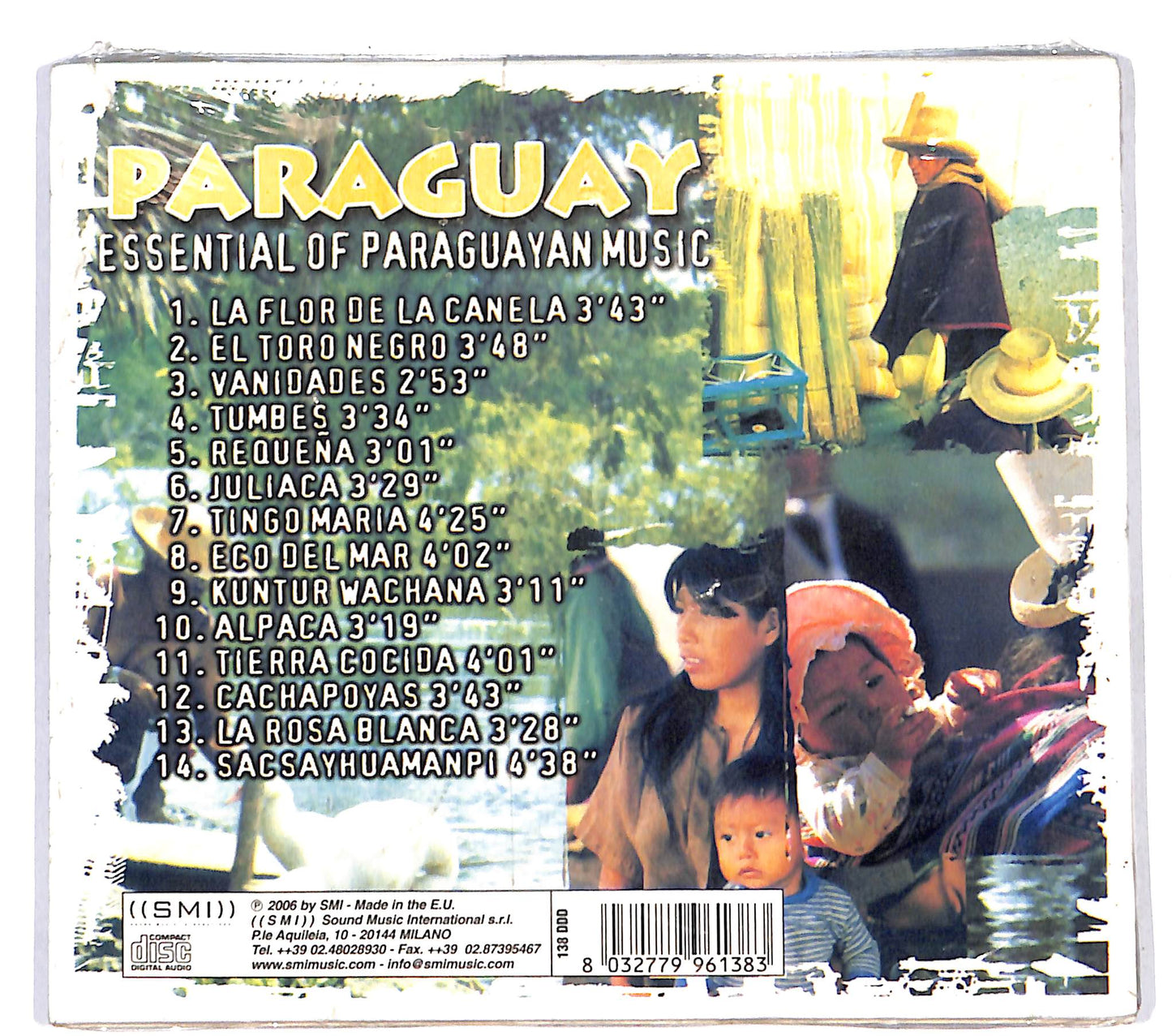 EBOND Various - Paraguay Essential Of Paraguayan Music CD CD141908