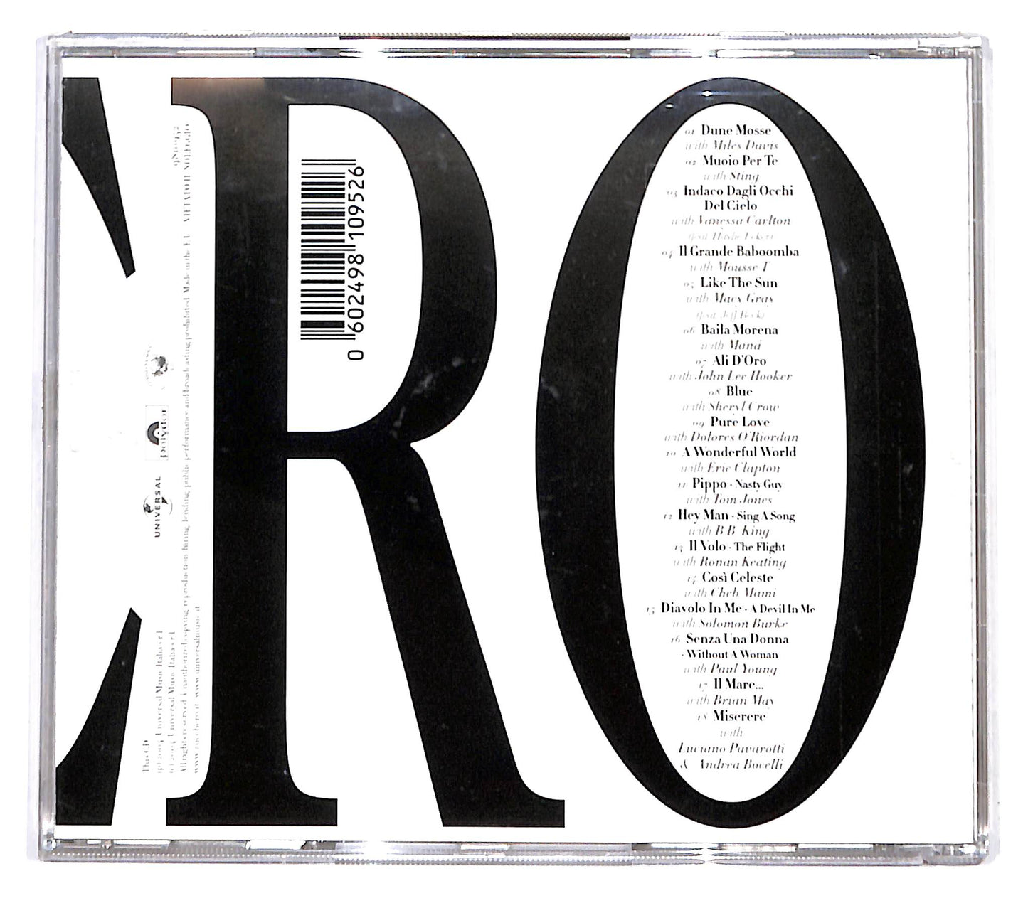 EBOND Zucchero - Zu & Co. CD CD142005