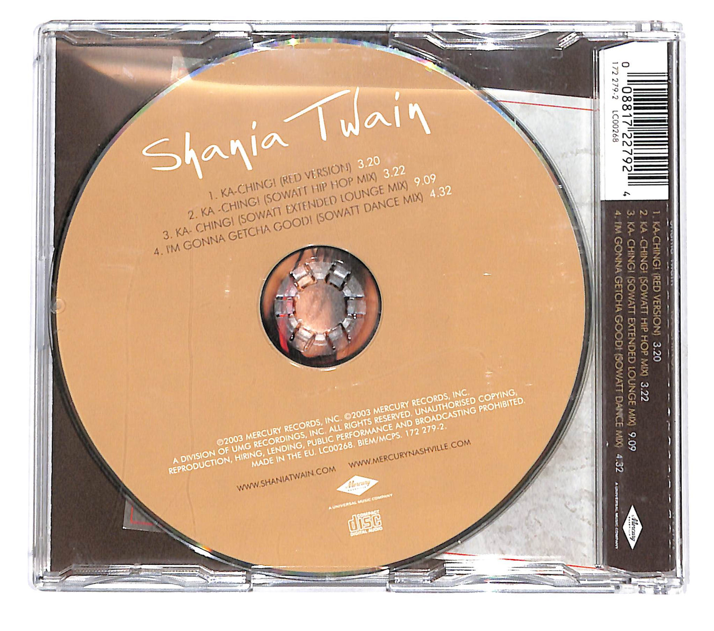 EBOND Shania Twain - Ka-Ching! CD CD142029
