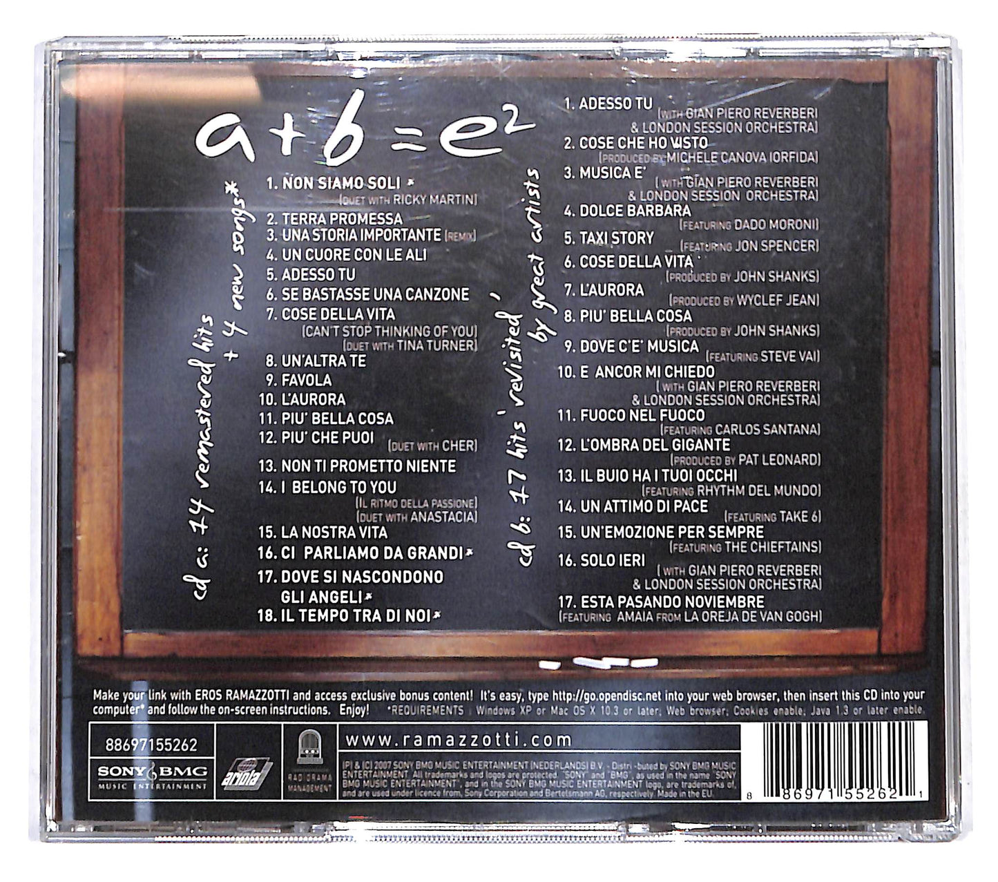 EBOND Eros Ramazzotti - E² CD CD142102