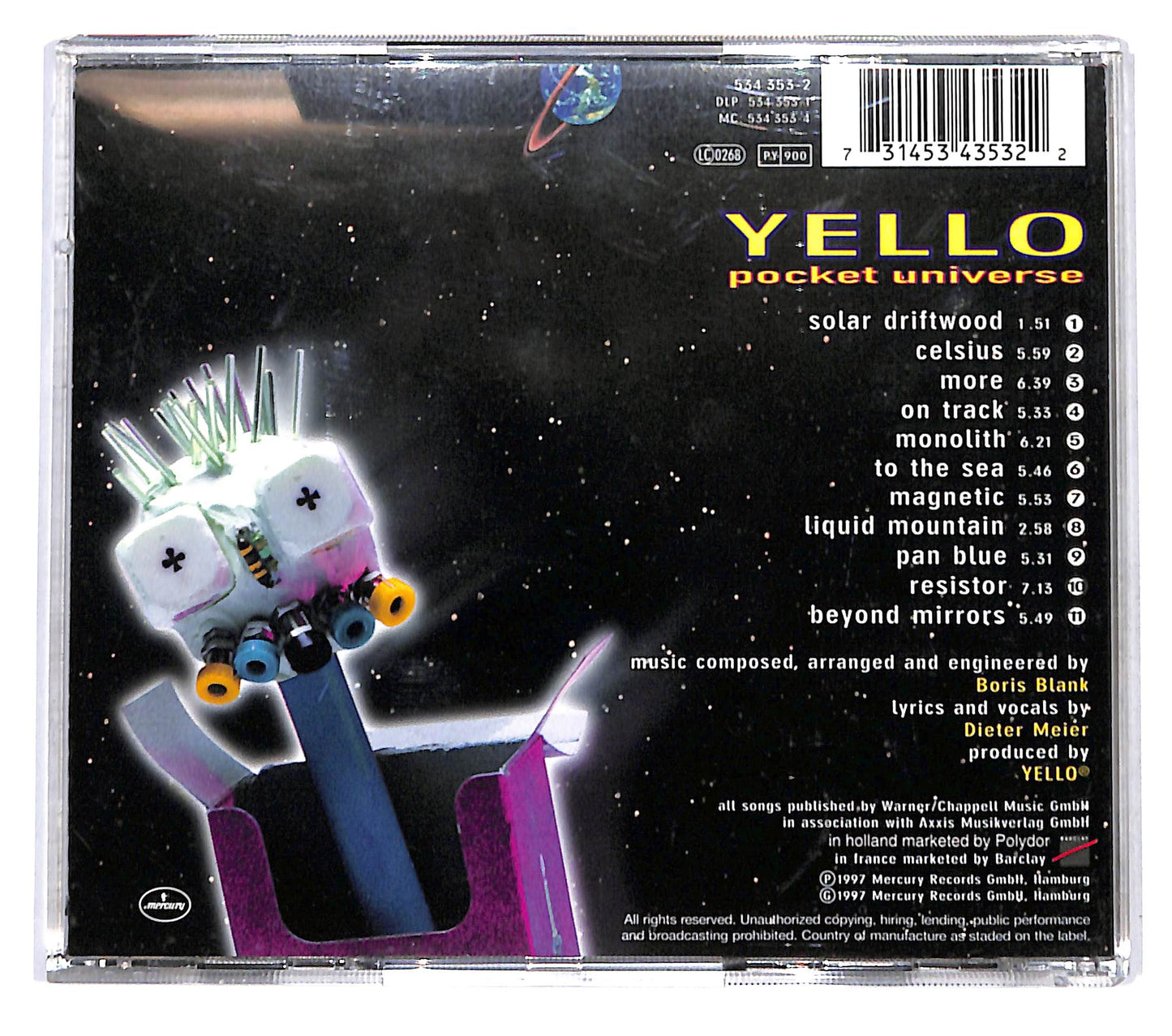 EBOND Yello - Pocket Universe CD CD142122