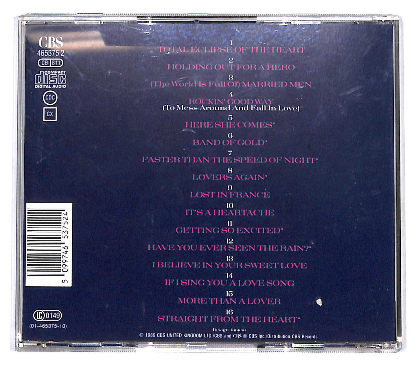 EBOND Bonnie Tyler - Greatest Hits CD CD142142