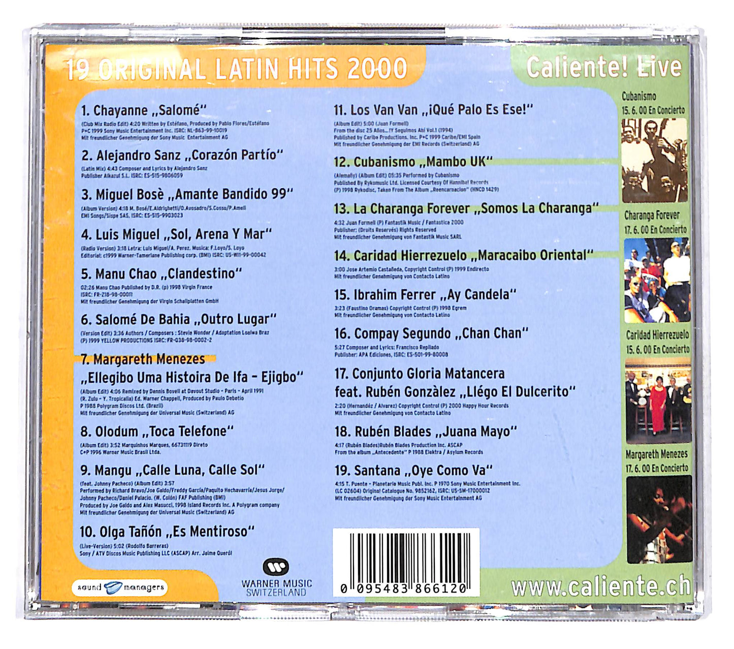 EBOND Various - Caliente! Latin Hits - Brasil Hits CD CD142151
