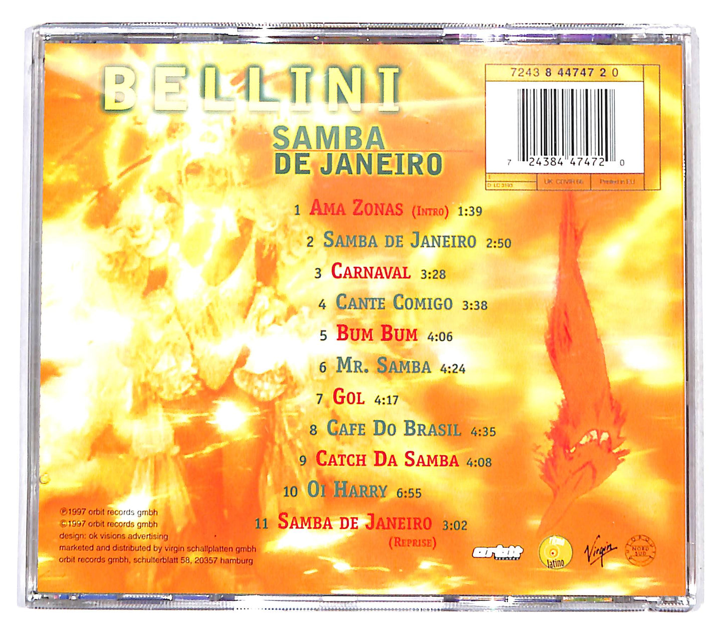 EBOND Bellini - Samba De Janeiro CD CD142201
