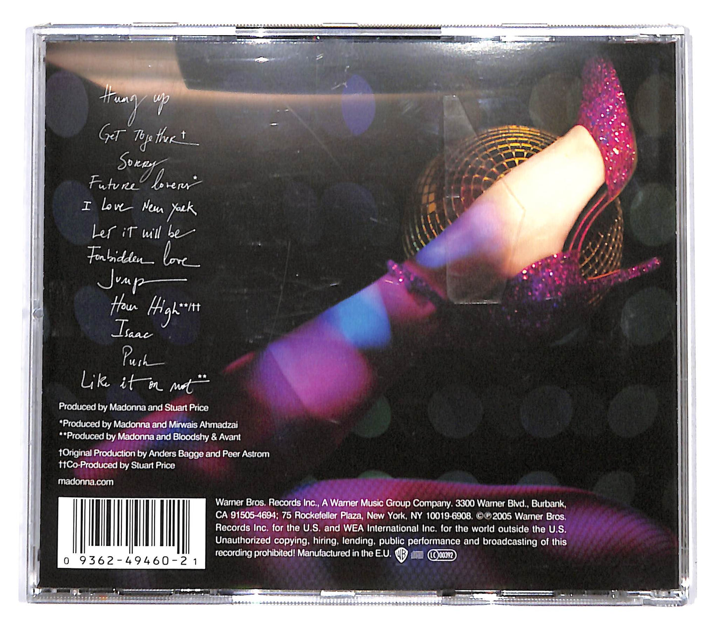 EBOND Madonna - Confessions On A Dance Floor CD CD142202