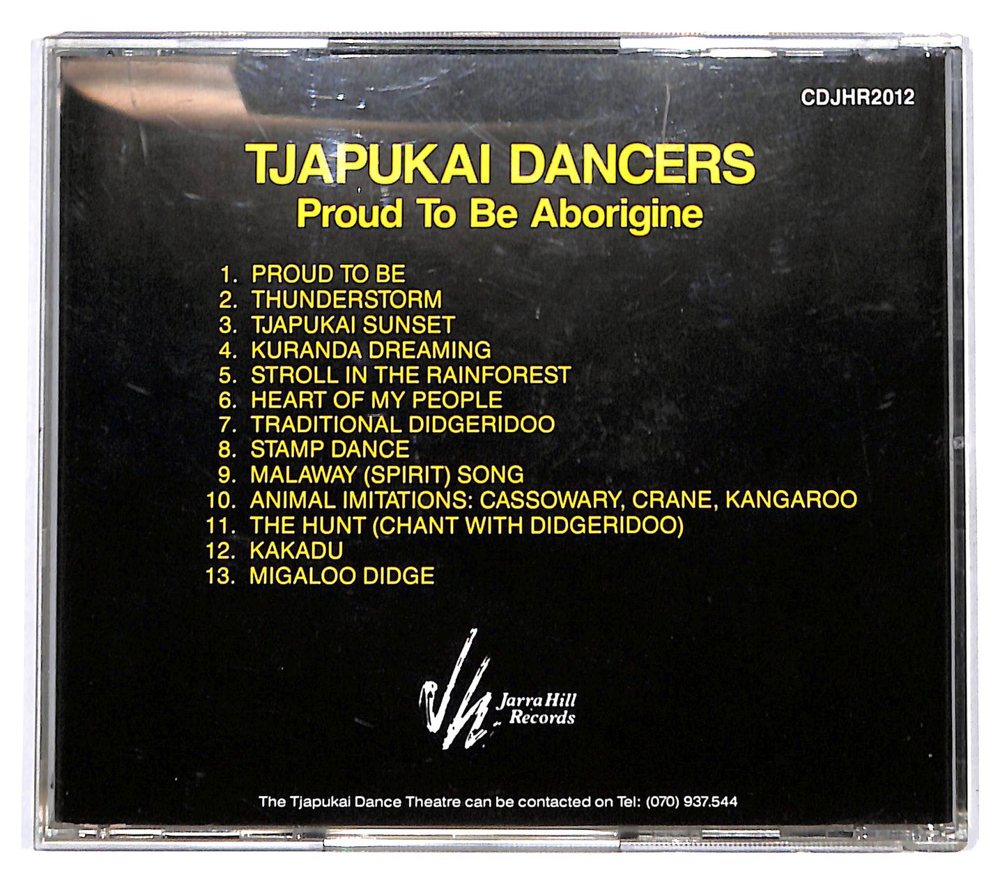 EBOND Tjapukai Dancers - Proud To Be Aborigine CD CD142215