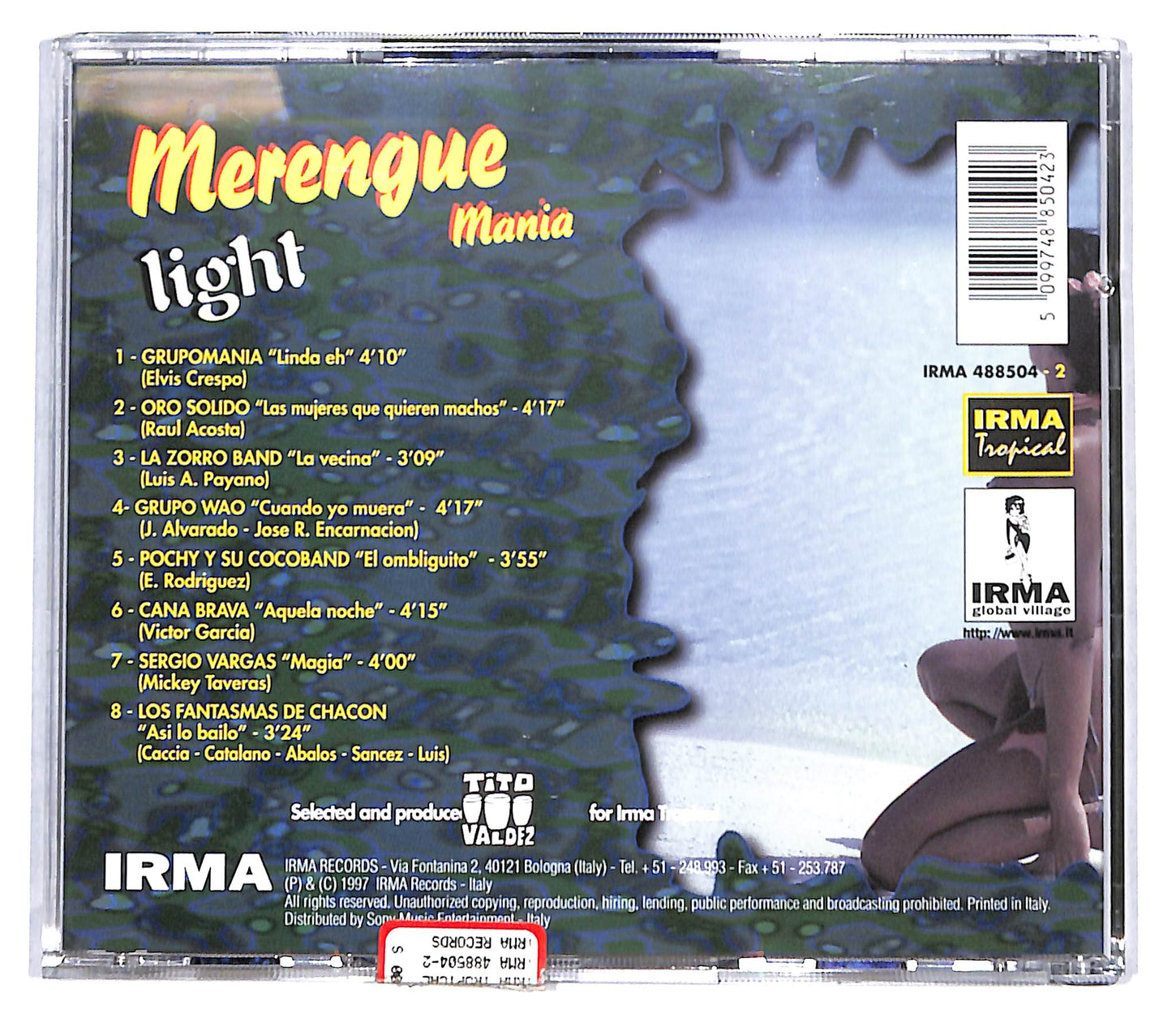EBOND Various - Merengue Mania Light CD CD142226