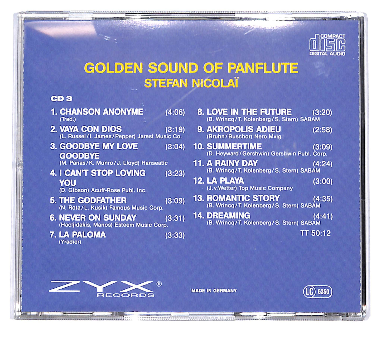 EBOND Various - Golden Sound of Panfluete cd3 CD142234