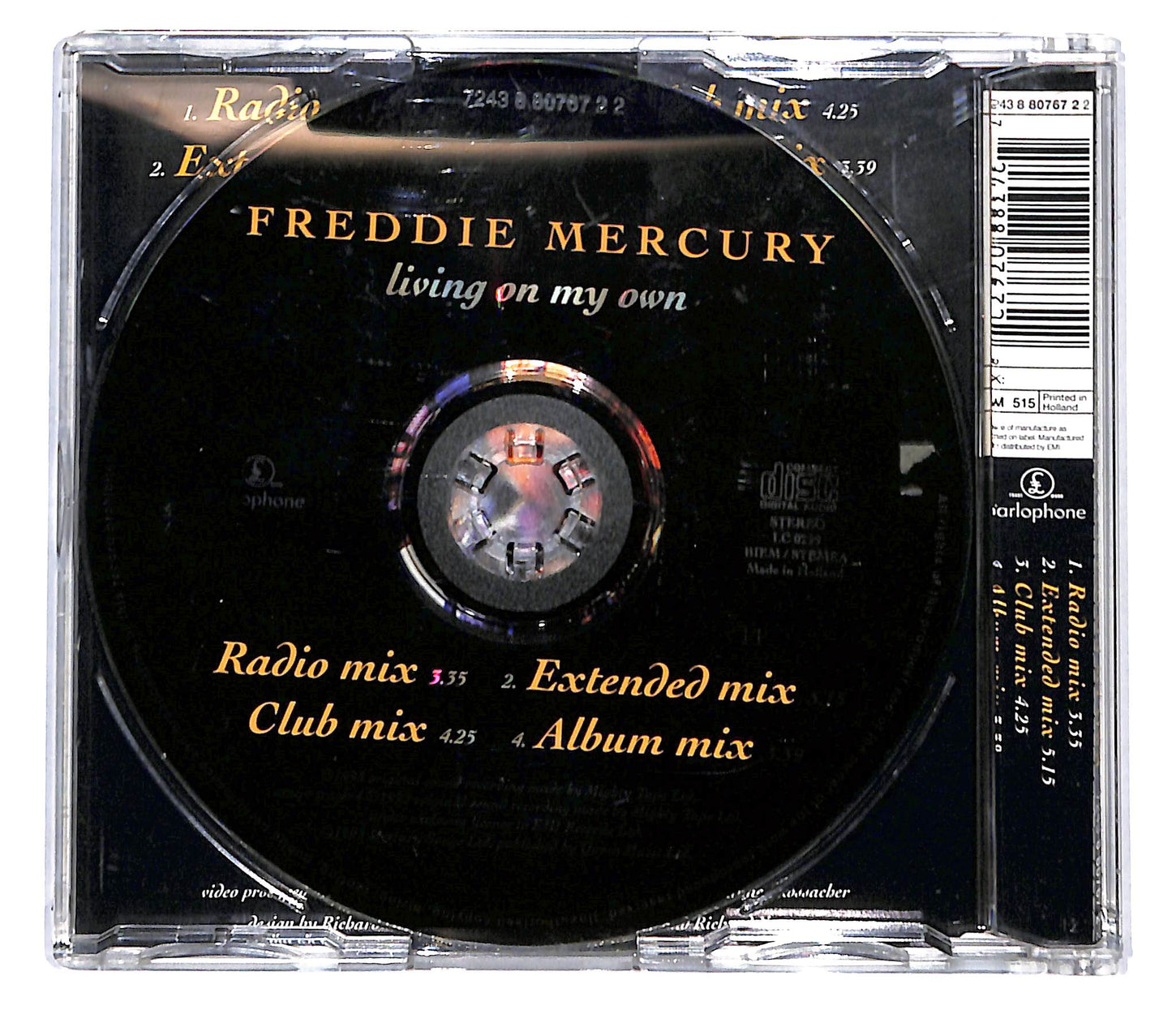 EBOND Freddie Mercury - Living On My Own CD CD142239