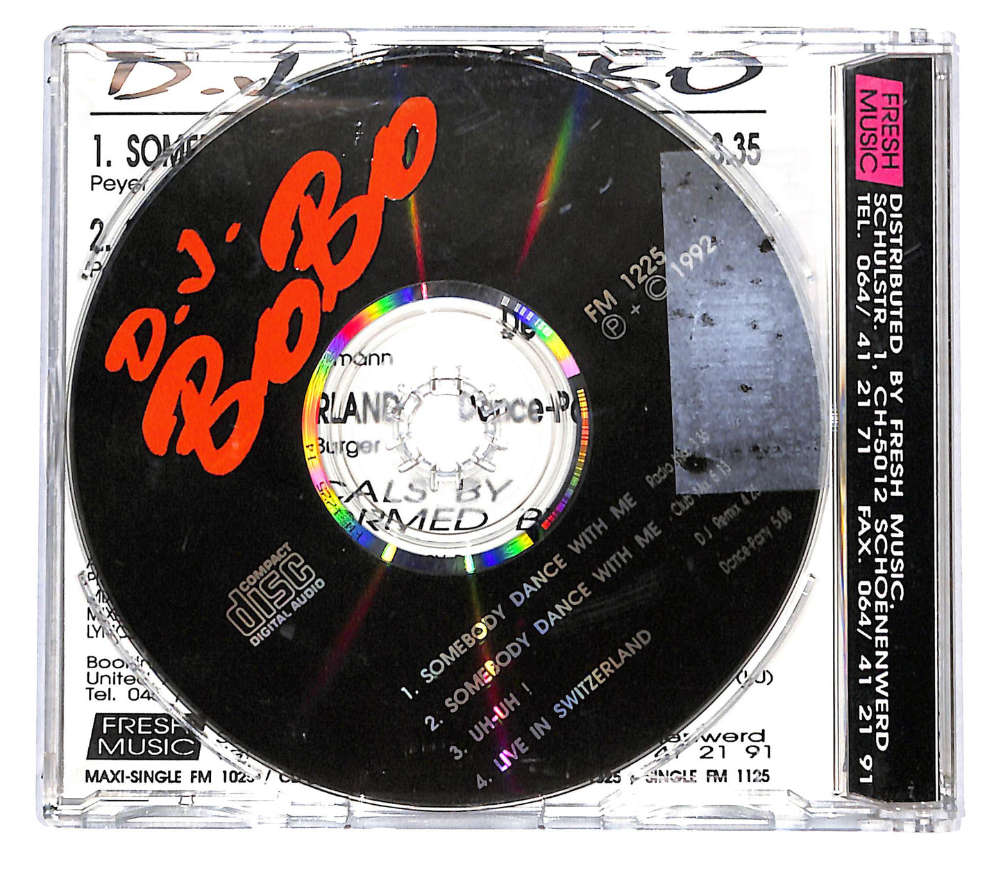 EBOND D.J. BoBo - Somebody Dance With Me CD CD142242