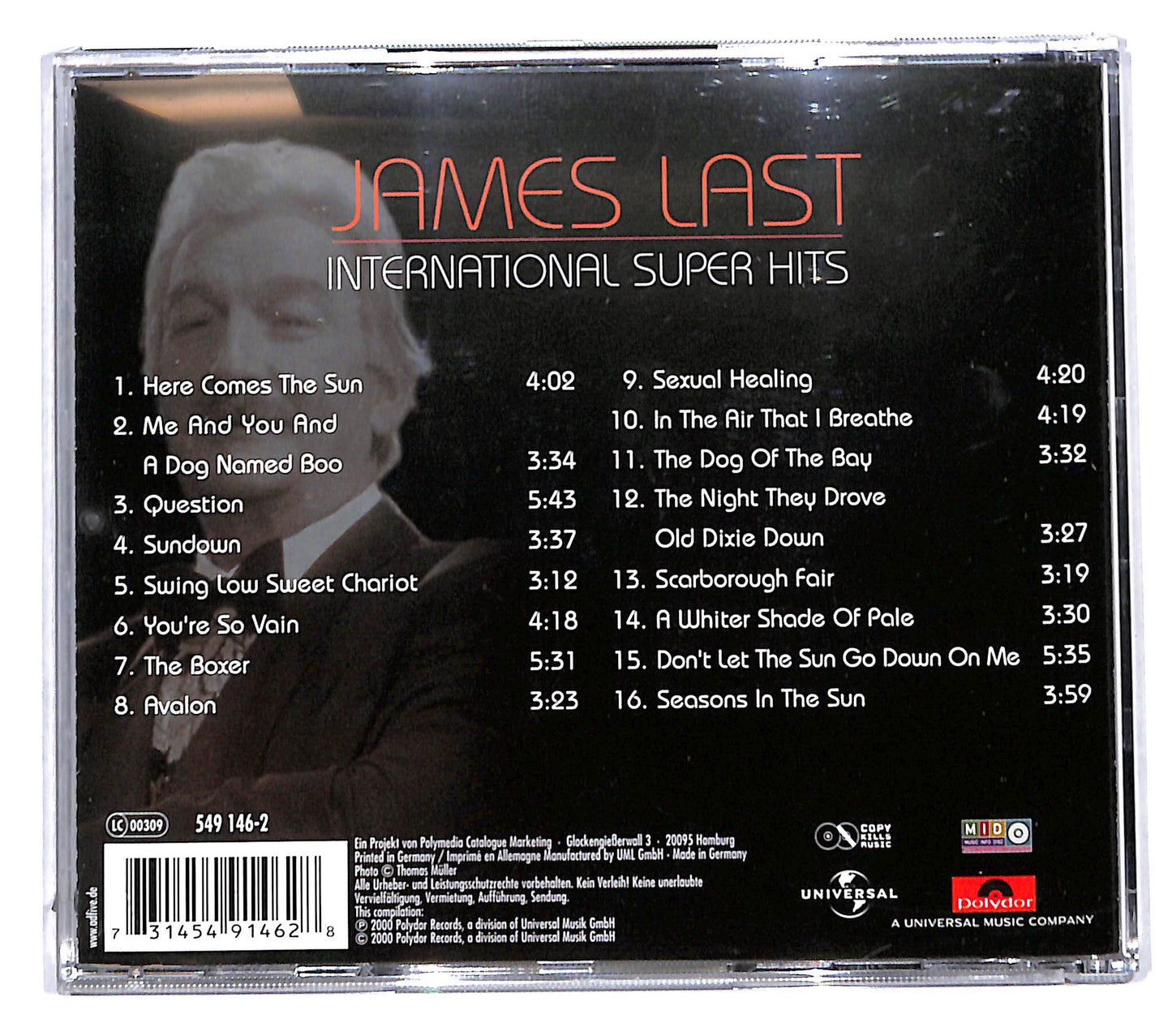 EBOND James Last - International Super Hits - vol 1 CD CD142244