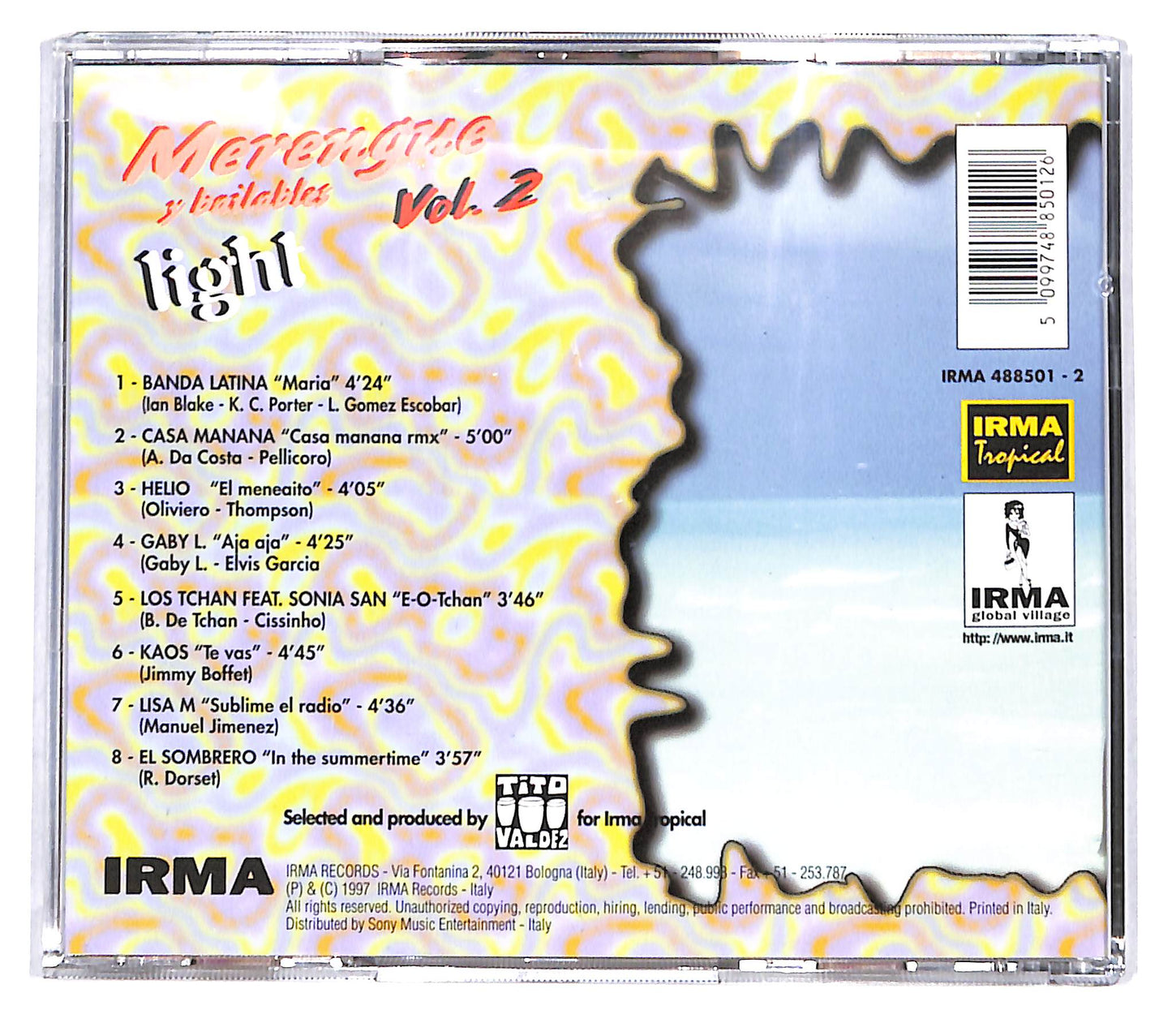 EBOND Various - Merengue Y Bailables Vol. 2 Light CD CD142259