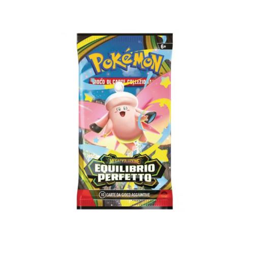 POKEMON M3 MEGAEVOLUZIONE - EQUILIBRIO PERFETTO BUSTA 10 CARTE