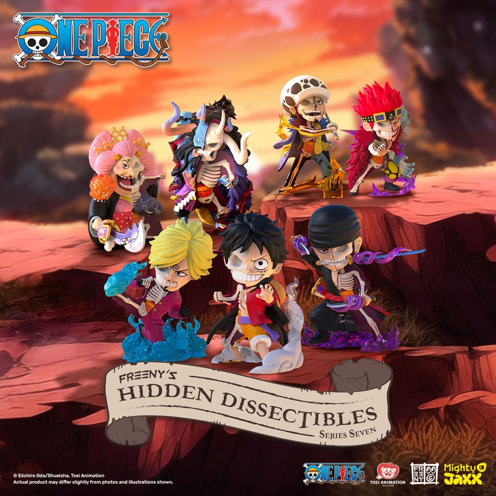 One Piece: Freeny's Hidden Dissectibles Wano Statuetta in vinile da 4 pollici in confezione a sorpresa (6)