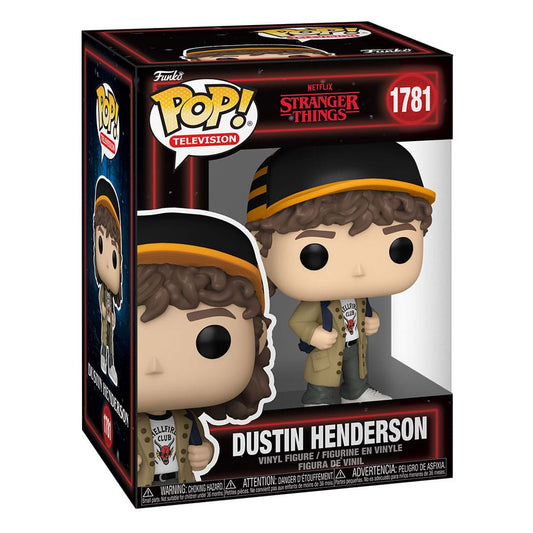 Stranger Things POP! Statuette in vinile della serie TV Dustin Henderson 9 cm