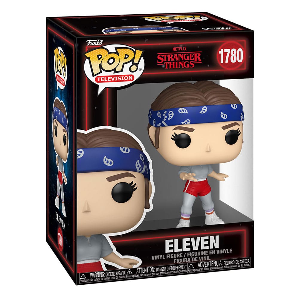 Stranger Things POP! Statuette in vinile della serie TV: Undici con bandana, 9 cm