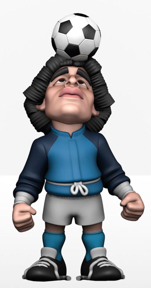 Mini statuetta della leggenda del calcio argentino Maradona Life is Life Warm Up 12 cm