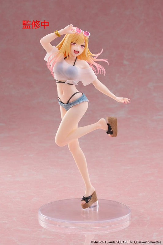 Statua in PVC My Dress-Up Darling Coreful di Marin Kitagawa in costume da bagno, 18 cm