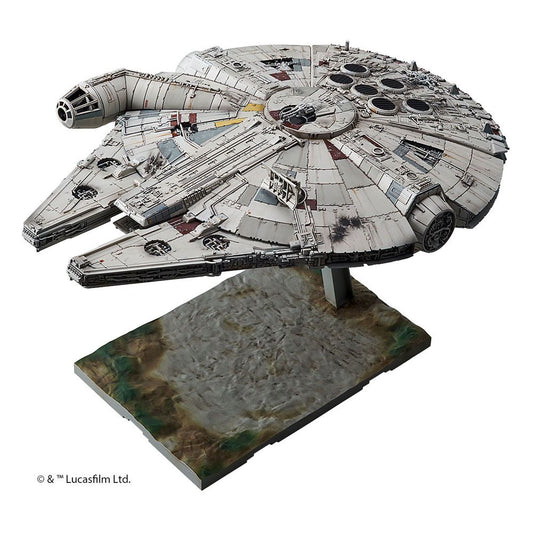 Kit di modellismo di Star Wars Episodio VII in scala 1/144: Millennium Falcon
