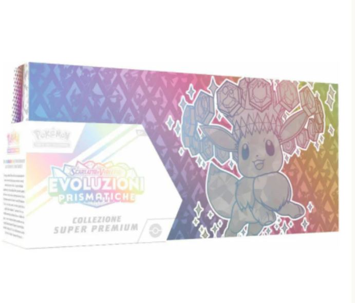 POKEMON COLLEZIONE SUPER PRMIUM DI EVOLUZIONI PRISMATICHE