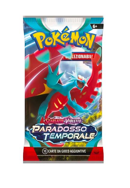 Pokemon Scarlatto e Violetto Paradosso Temporale busta espansione