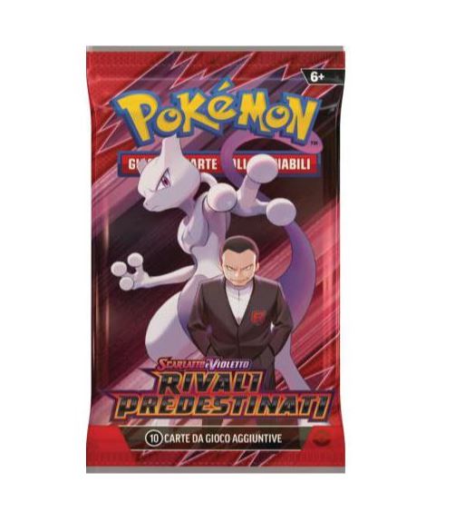 POKEMON S10 RIVALI PREDESTINATI BUSTA 10 CARTE