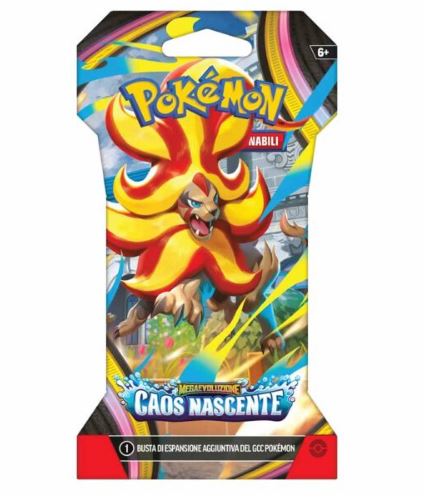 POKEMON M4 MEGAEVOLUZIONE CAOS NASCENTE IN PAPER SLEEVE IT