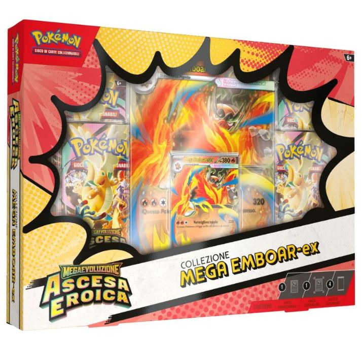 POKEMON M2.5 COL. MEGA EMBOAR-EX E MEGA MEGA-EX
