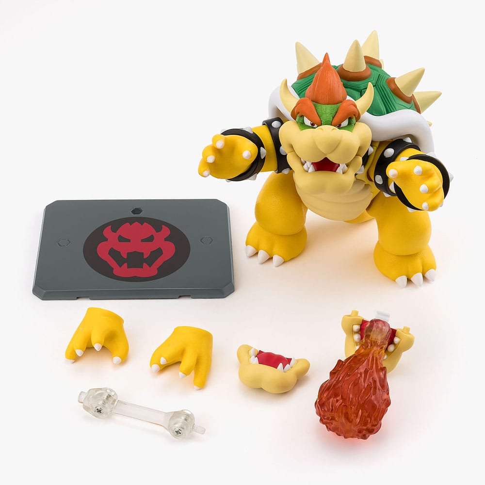 Action figure Super Mario SH Figuarts Bowser 13 cm