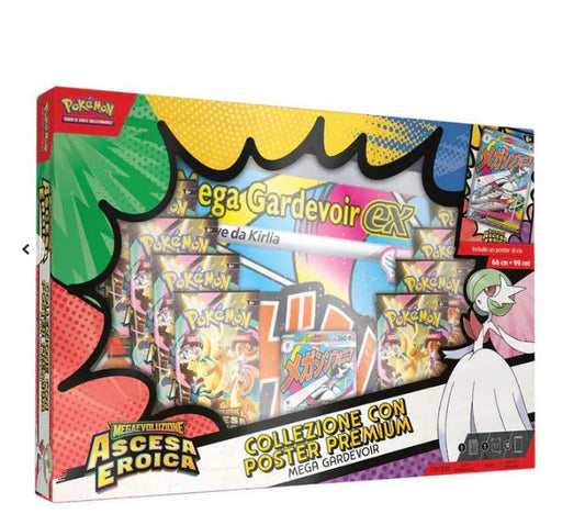 POKEMON M2.5 COLL POSTER PREMIUM MEGA LUCARIO E MEGA GARDEVOIR