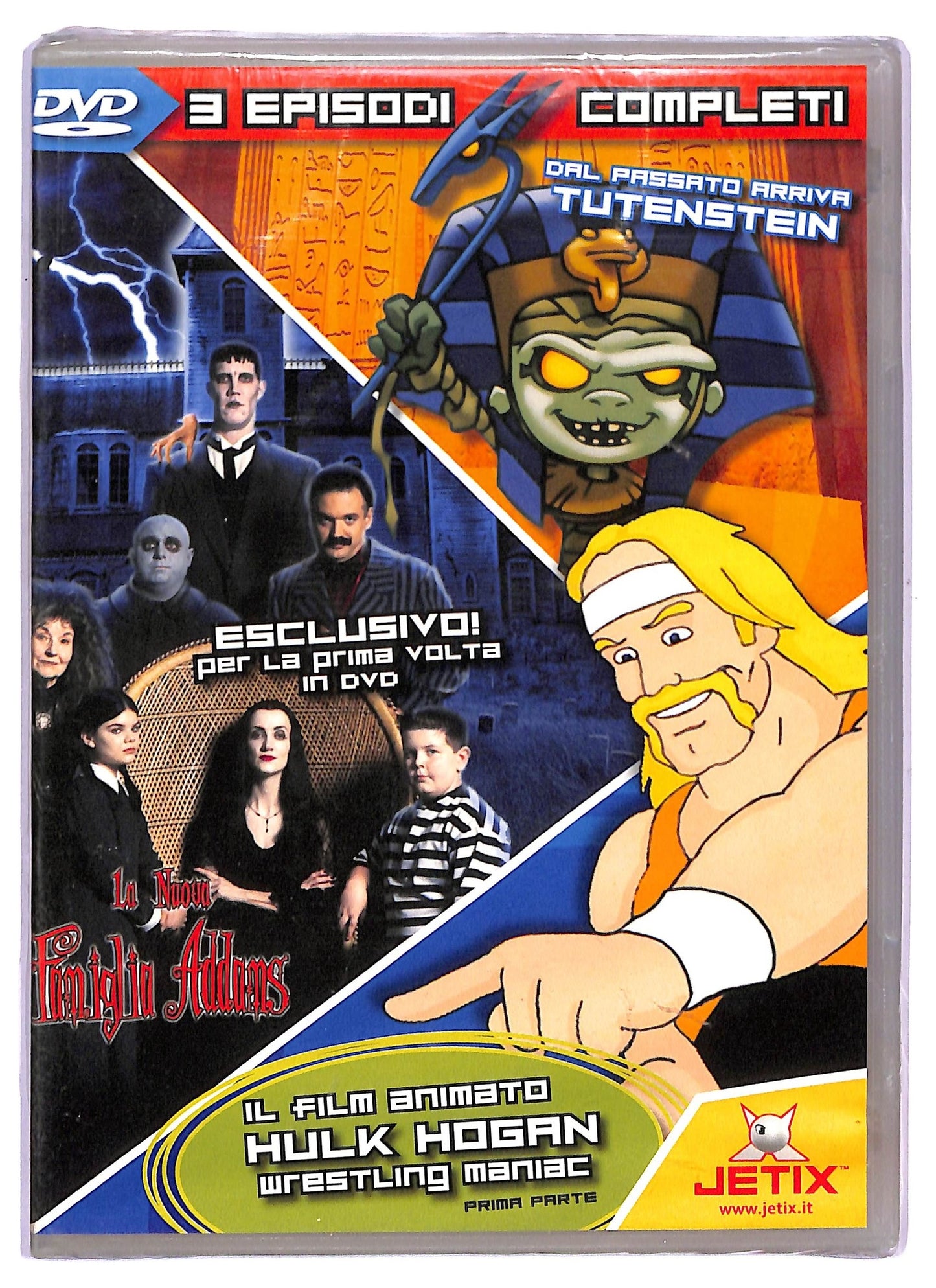EBOND Tutenstein + Famiglia Addams + Hulk Hogan 3 epis. EDITORIALE DVD D768206