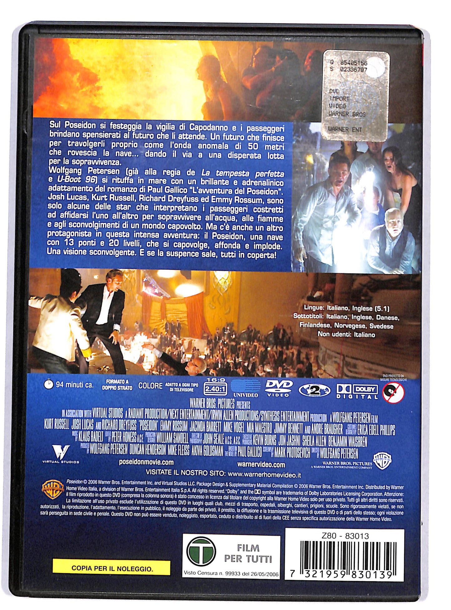 EBOND Poseidon NOLEGGIO DVD D820711
