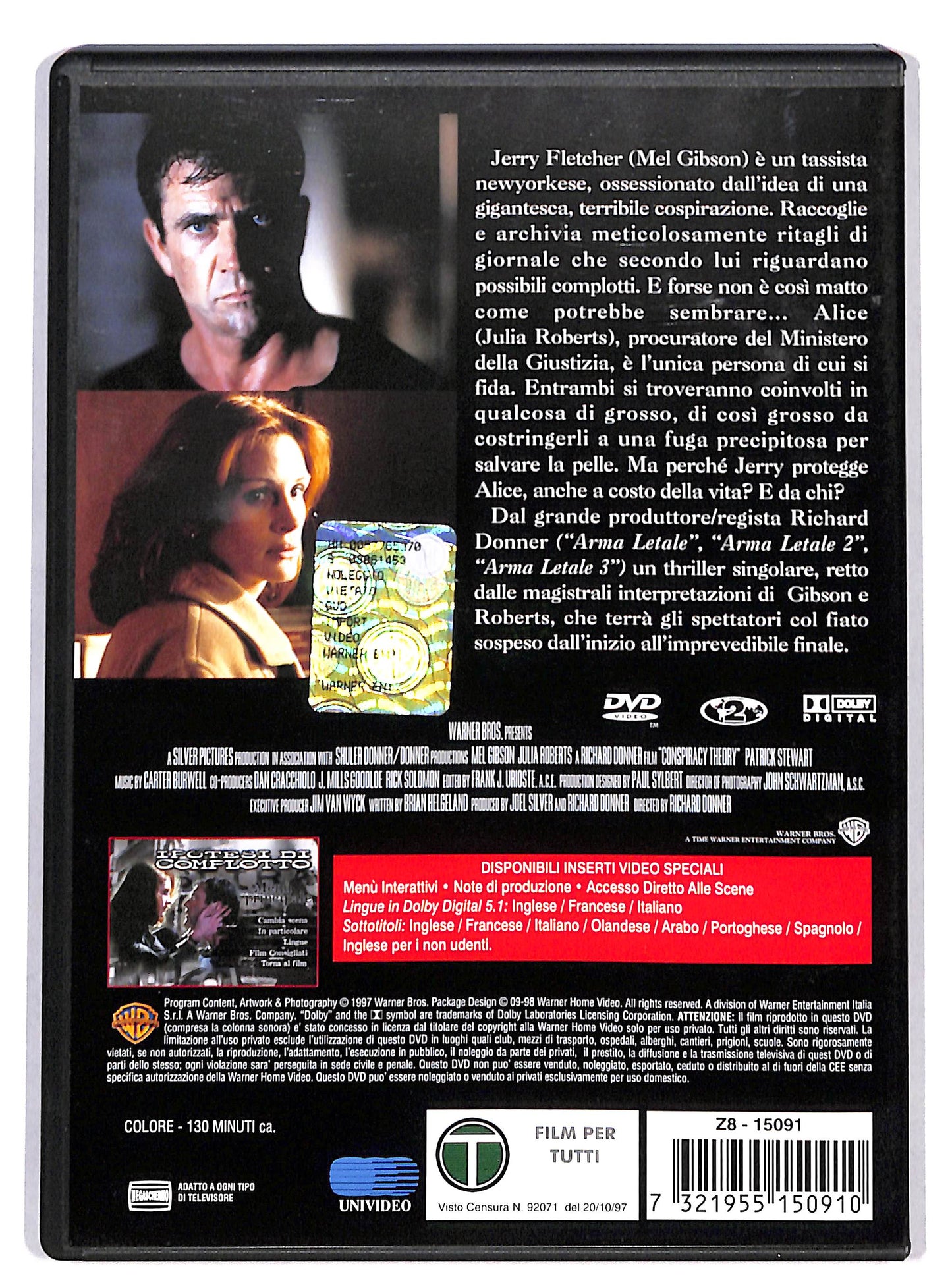 EBOND ipotesi di complotto DVD D821006