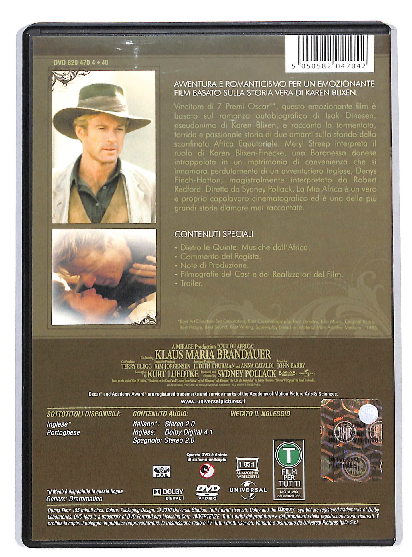 EBOND La mia Africa DVD D821133