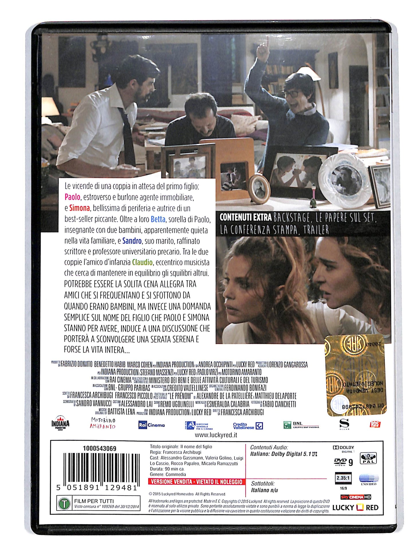 EBOND Il Nome Del Figlio DVD D821149