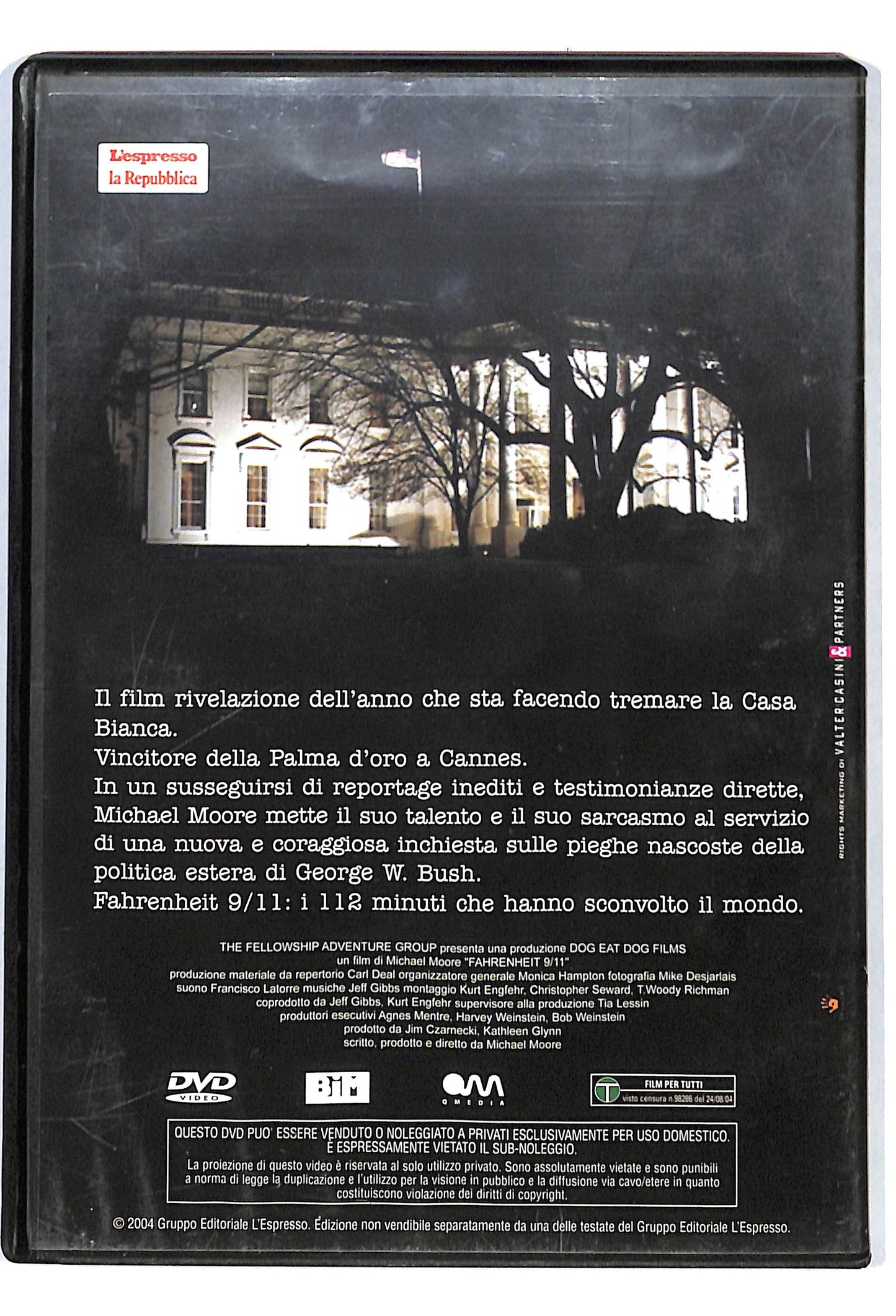 EBOND Fahrenheit 9/11 EDITORIALE DVD D821232