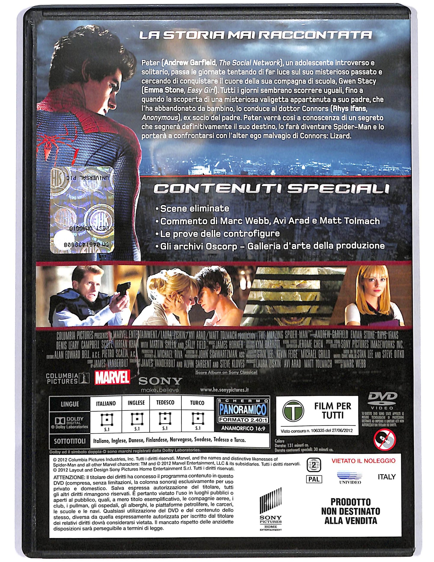EBOND The Amazing Spider-Man DVD DB006187
