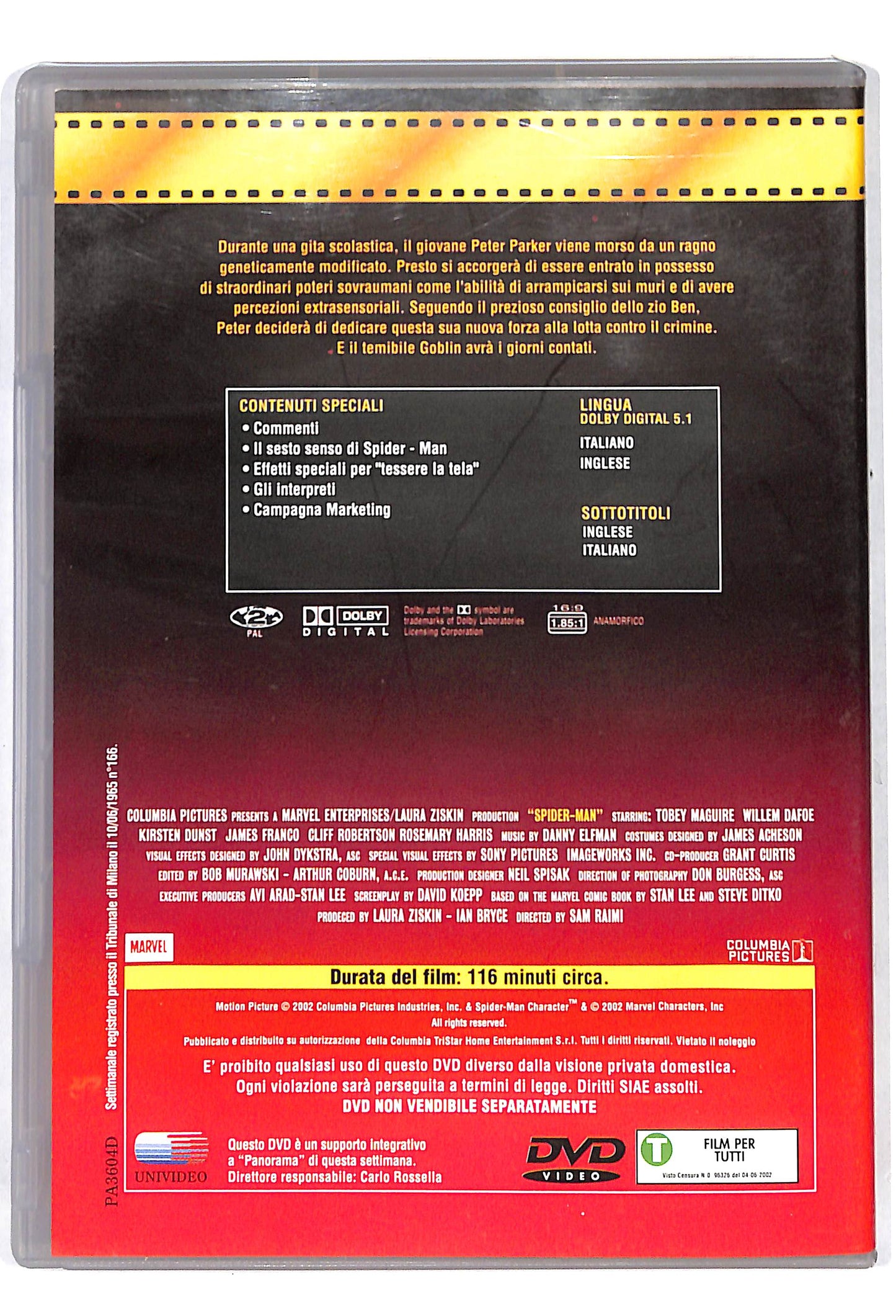 EBOND Spider-Man EDITORIALE DVD DB006188