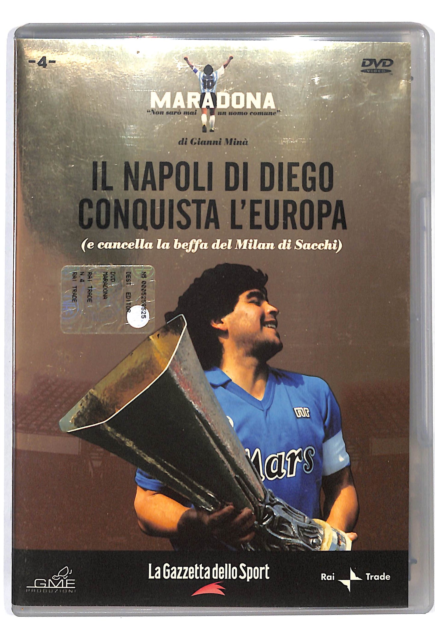 EBOND Il Napoli di Diego conquista l'Europa vol.4 EDITORIALE DVD DB006194