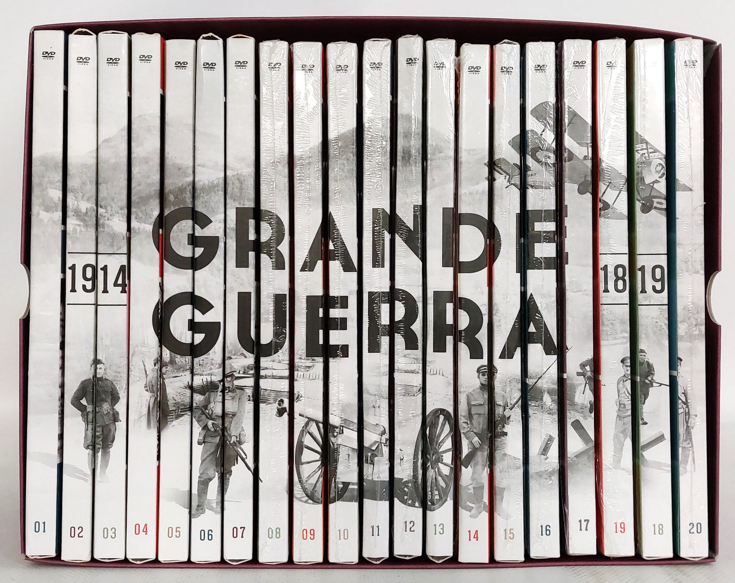 EBOND Grande Guerra 1914 - 1918 raccolta completa 20 dischi DVD DB554401